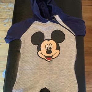Boys hooded one piece. Mickey Mouse 24 months